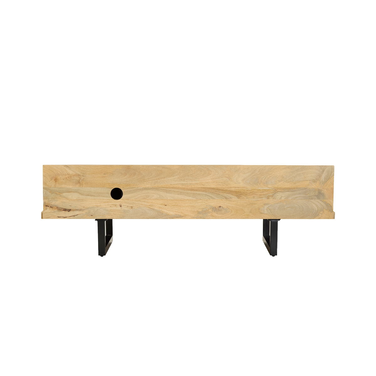 Meuble TV en bois de manguier Iskiel
