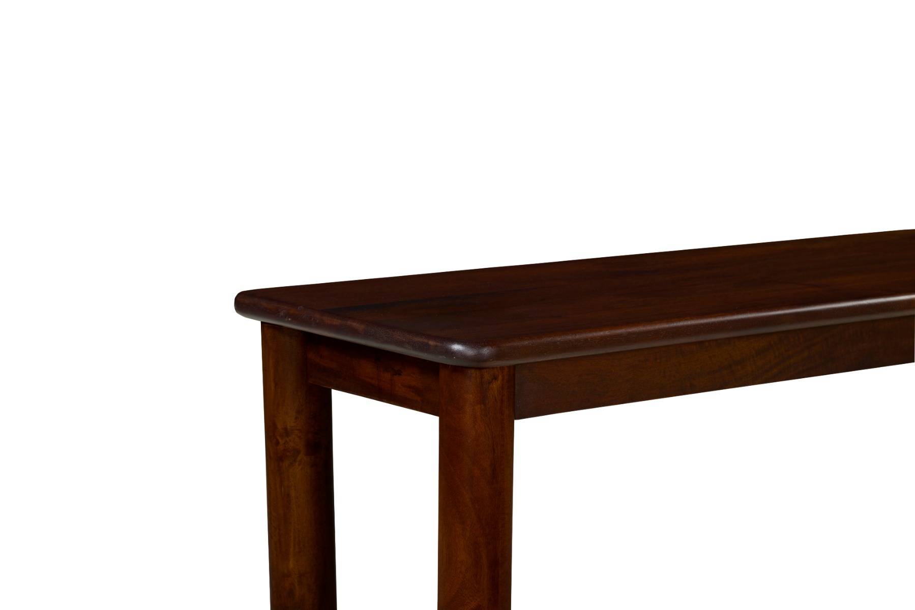 Table à manger + 2 bancs en bois de manguier Riven
