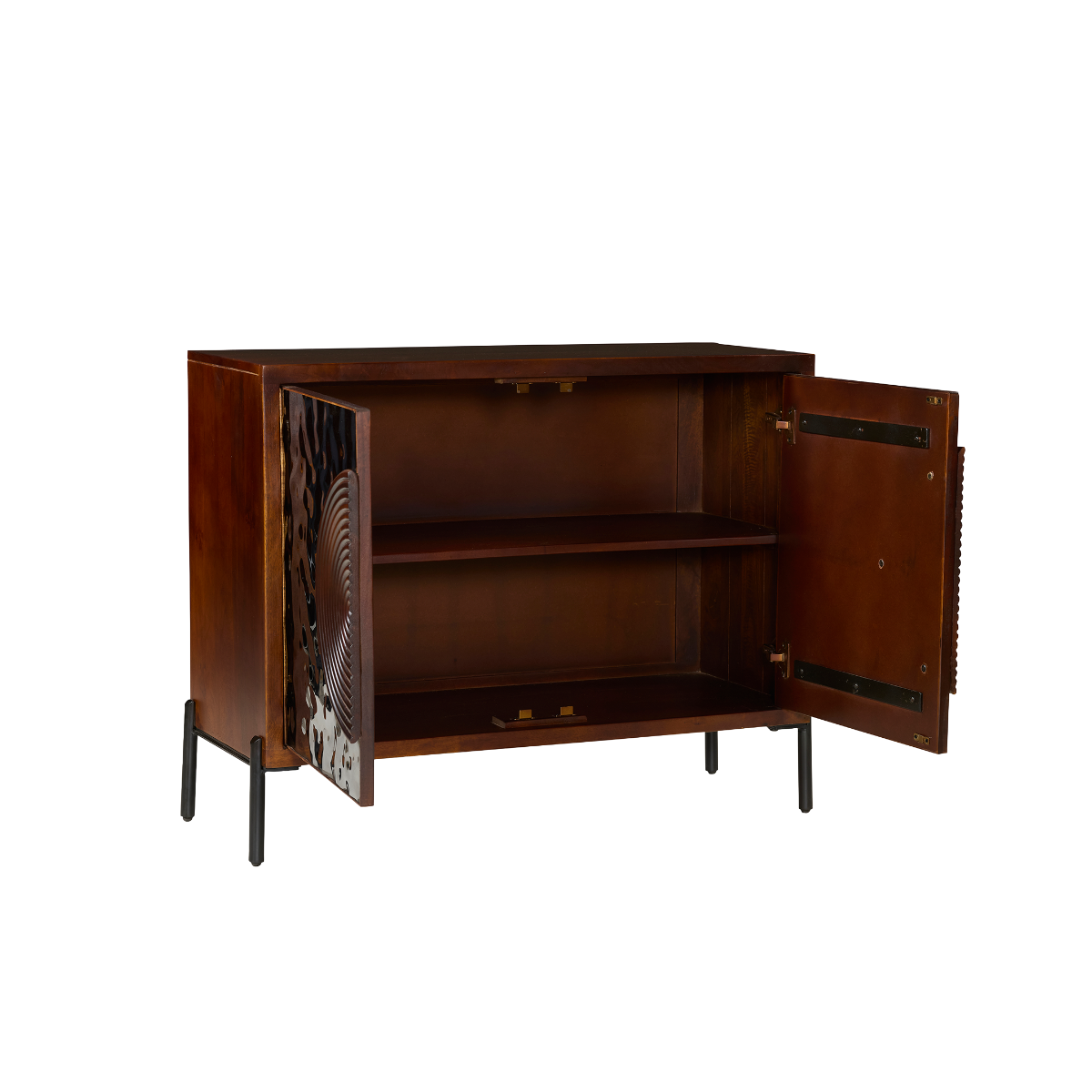 Buffet en bois d'acacia Nayeli