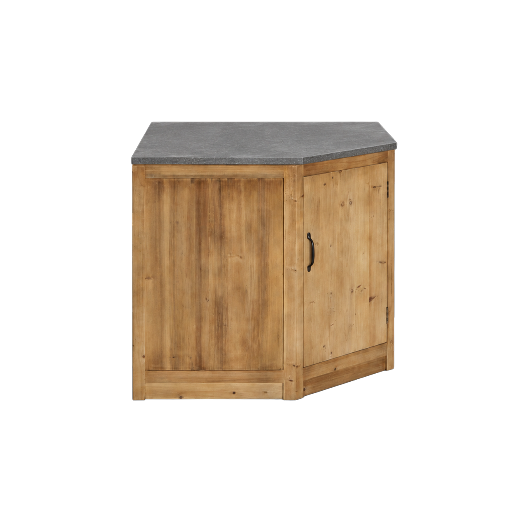 Meuble bas de cuisine en angle Champêtre