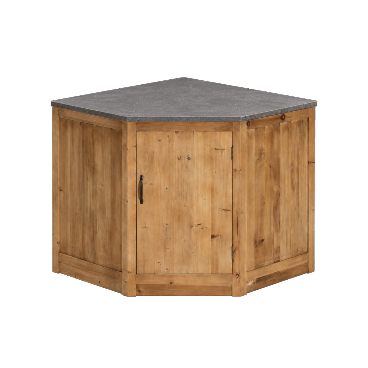 Meuble bas de cuisine en angle Champêtre