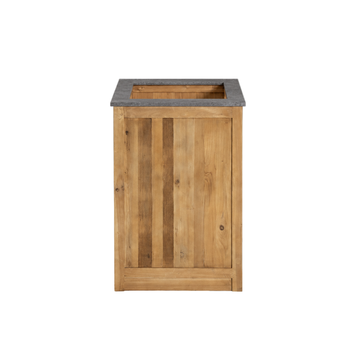 Meuble bas de cuisine pour four et plaques de cuisson Champêtre