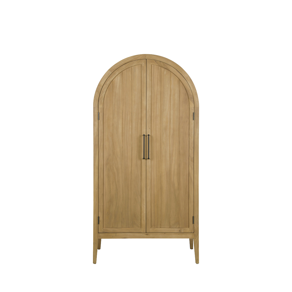 Armoire arrondie en bois de orme Alicia