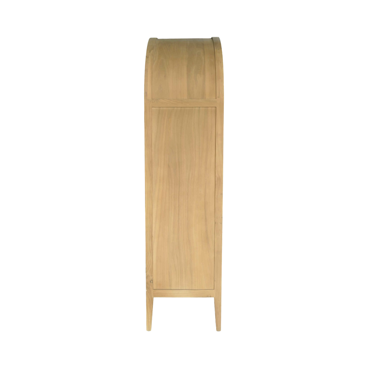 Armoire arrondie en bois de orme Alicia
