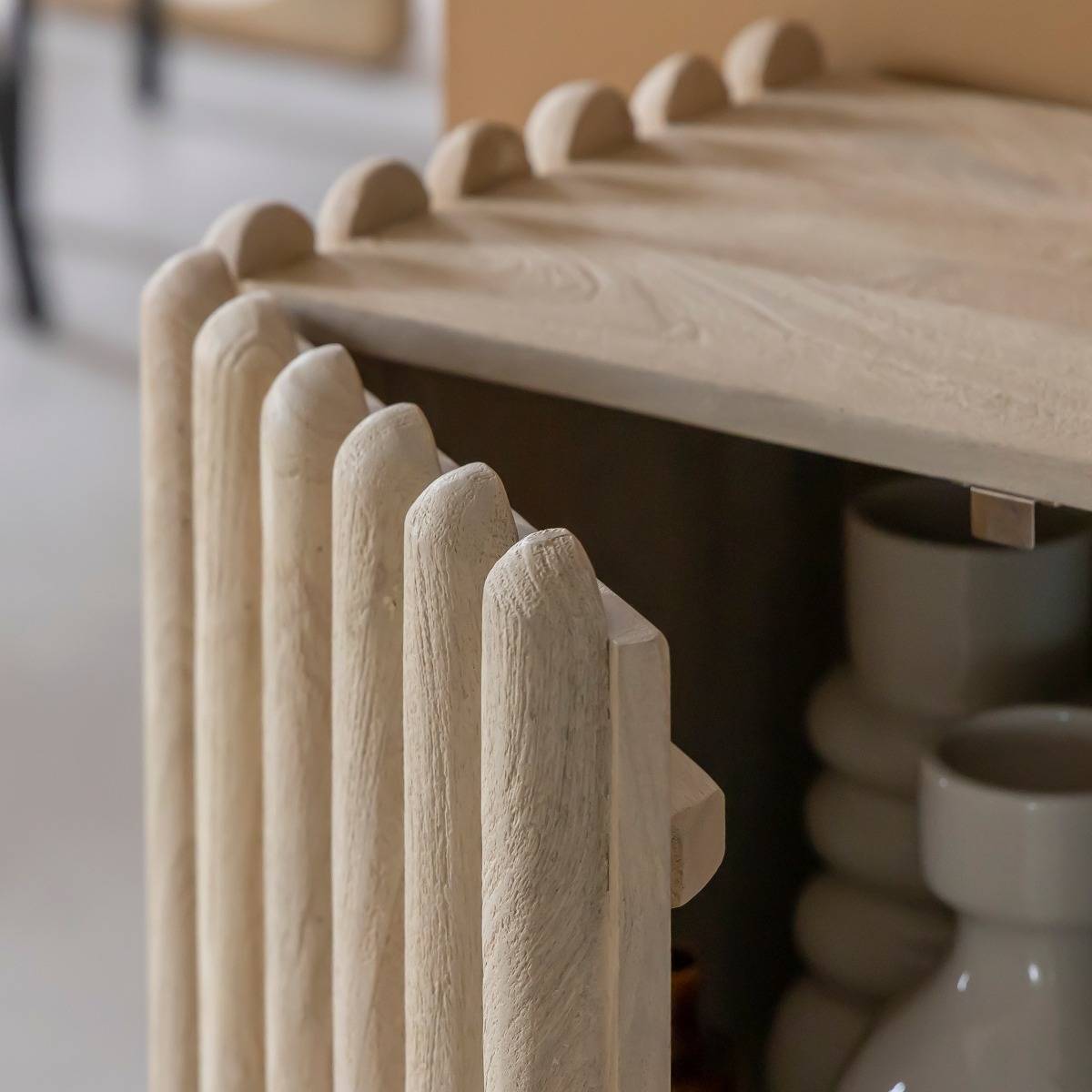 Buffet haut en bois de manguier Avery