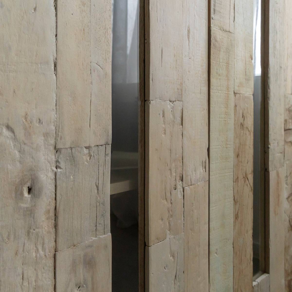 Vitrine en bois recyclé Damian