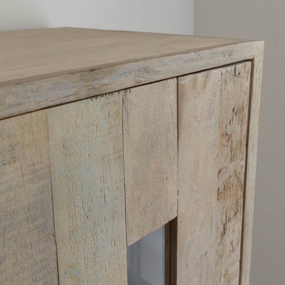 Vitrine en bois recyclé Damian