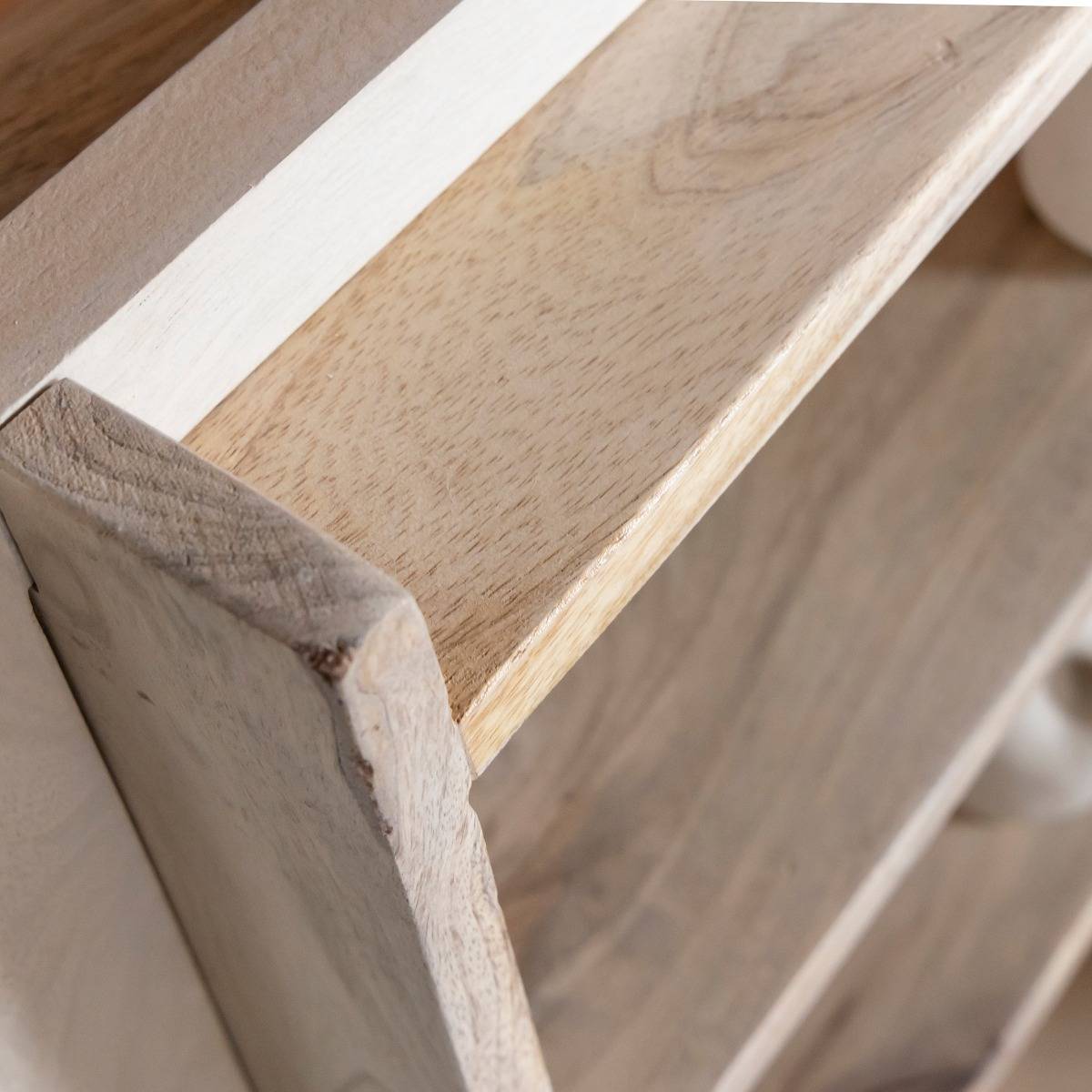 Etagère sur pieds en bois de manguier Tara