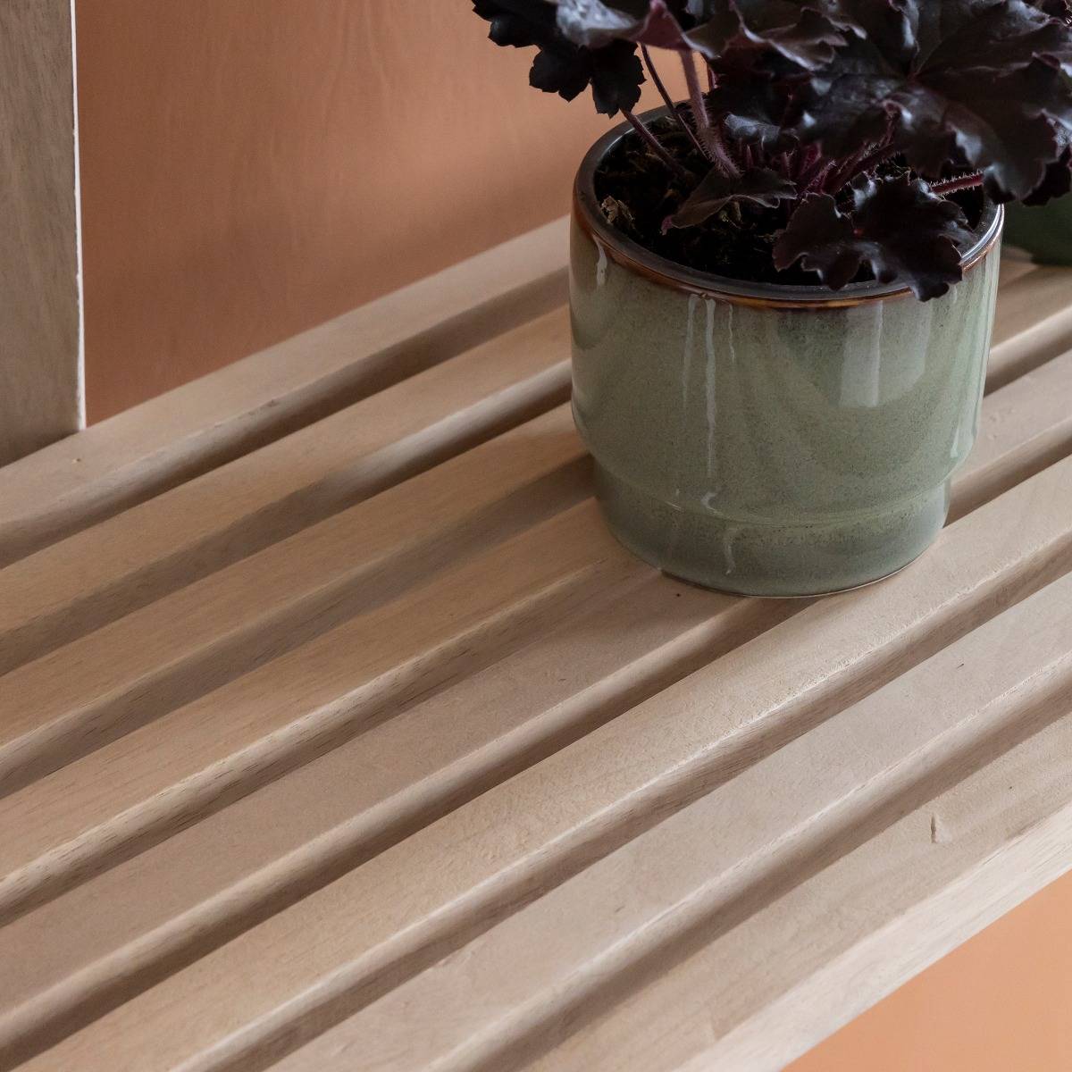 Etagère sur pieds en bois de manguier Tara