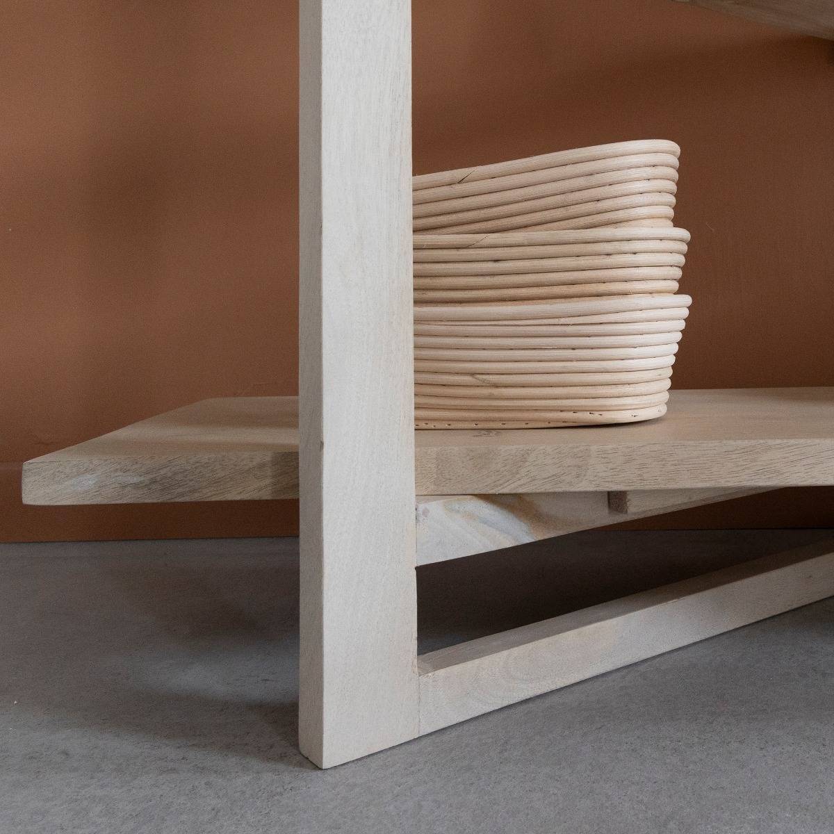 Etagère sur pieds en bois de manguier Tara