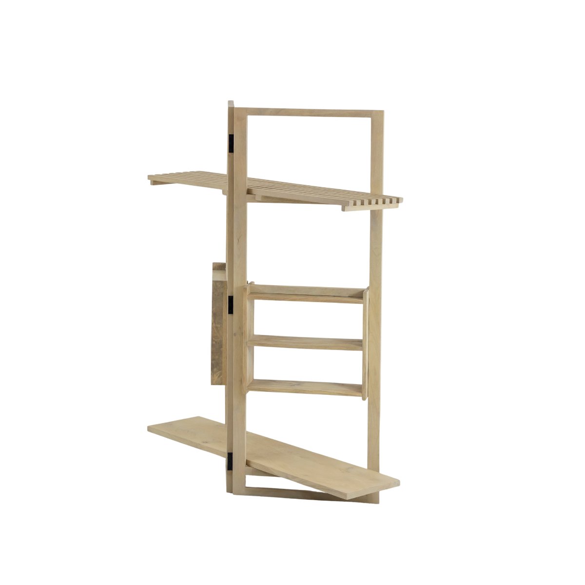 Etagère sur pieds en bois de manguier Aëlys