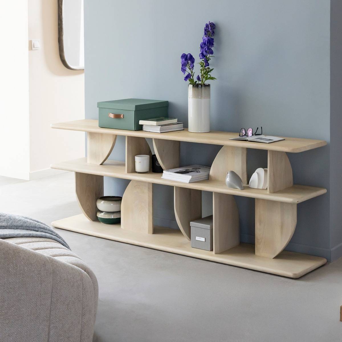 Meuble TV en bois de manguier Curtis