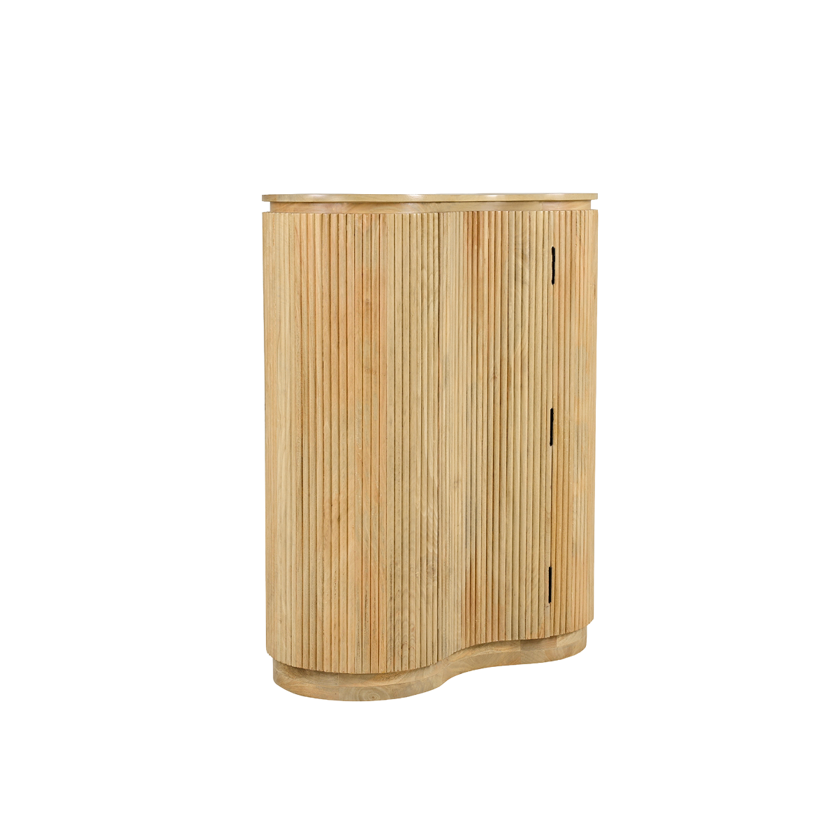 Meuble bar en bois de manguier Eloria