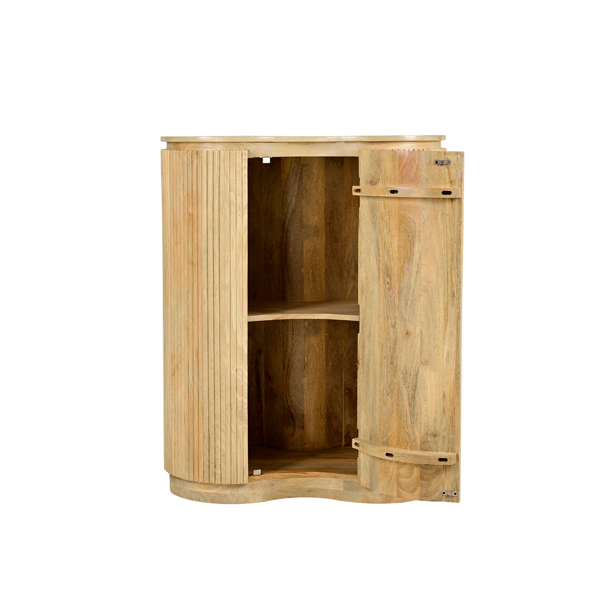 Meuble bar en bois de manguier Eloria