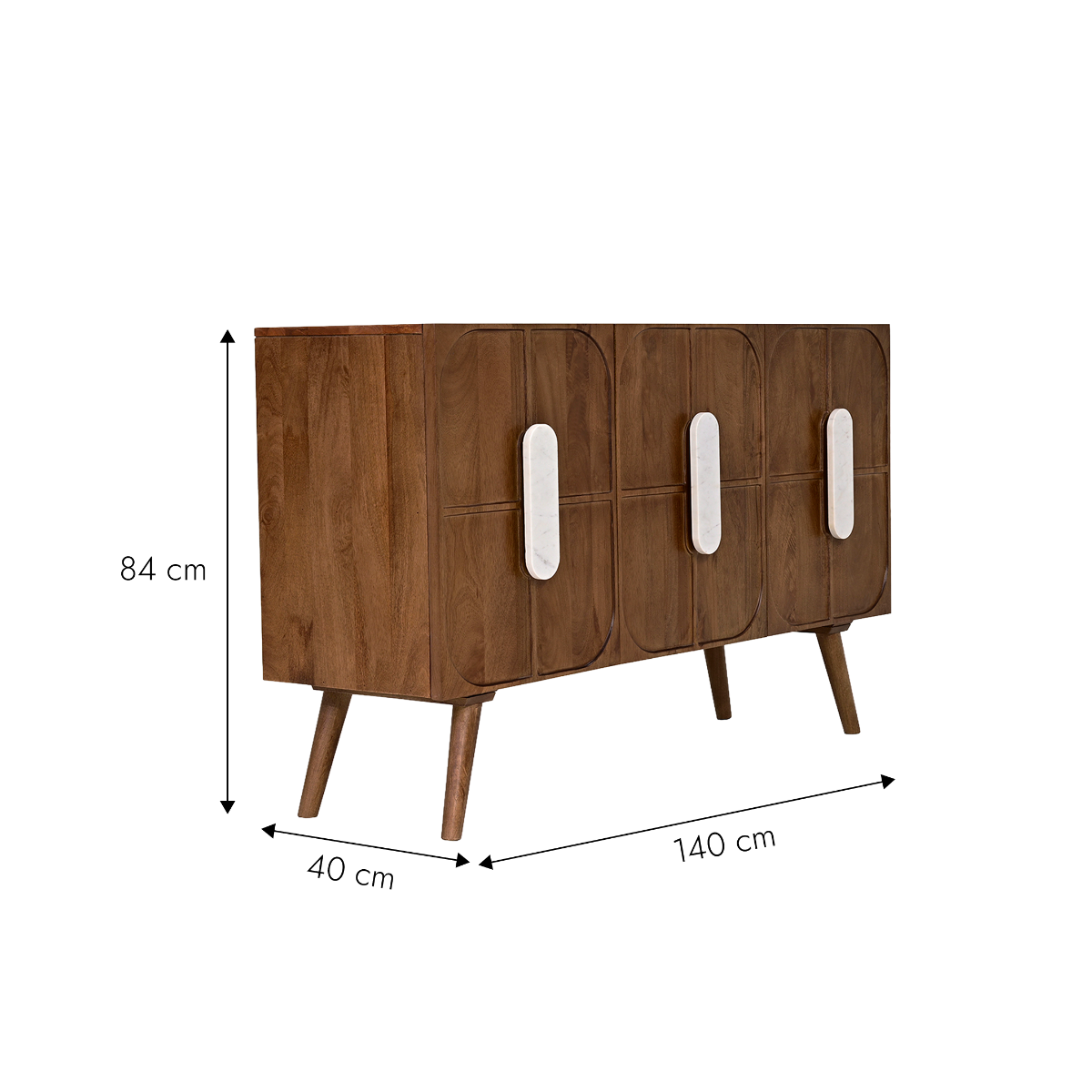 Buffet en bois de manguier Avenor