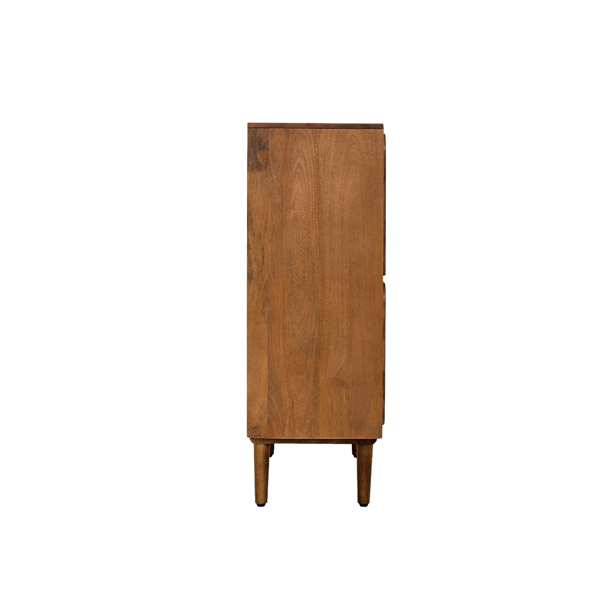 Buffet haut en bois de manguier foncé Vivienne