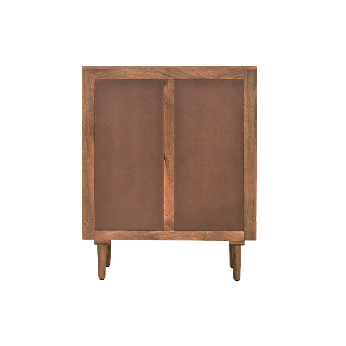 Buffet haut en bois de manguier foncé Vivienne