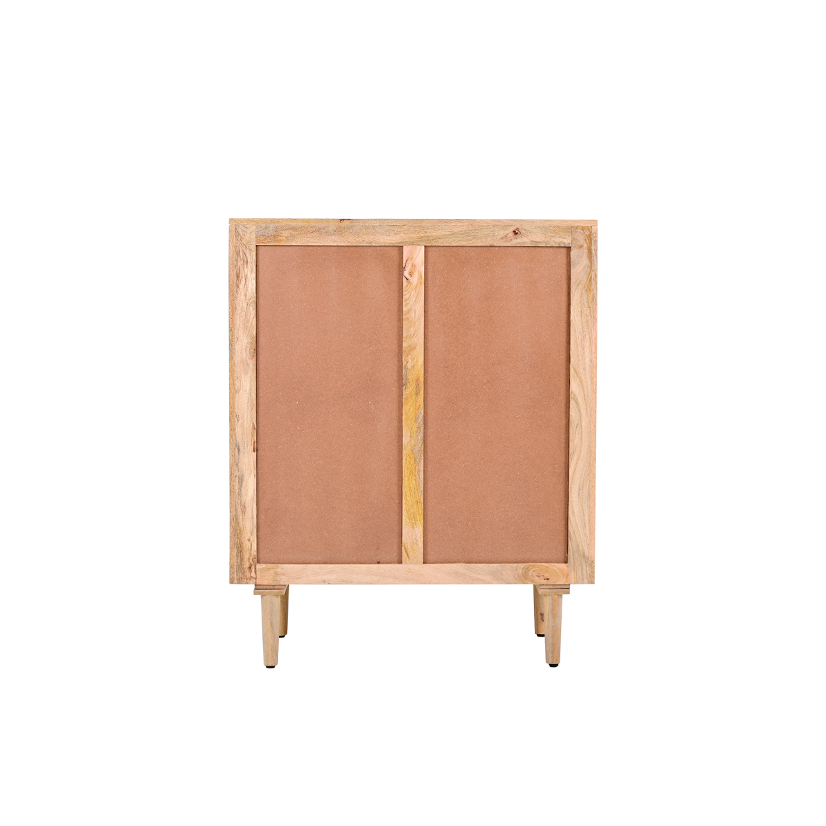 Buffet haut en bois de manguier clair Vivienne