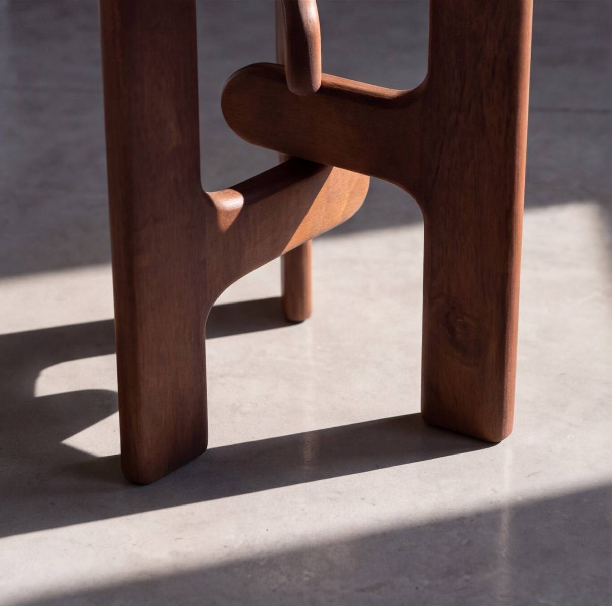 Tabouret en bois de manguier Mylae