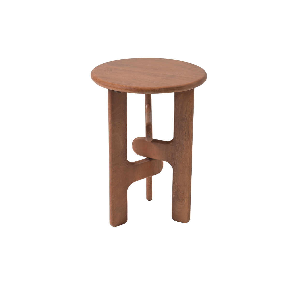 Tabouret en bois de manguier Mylae