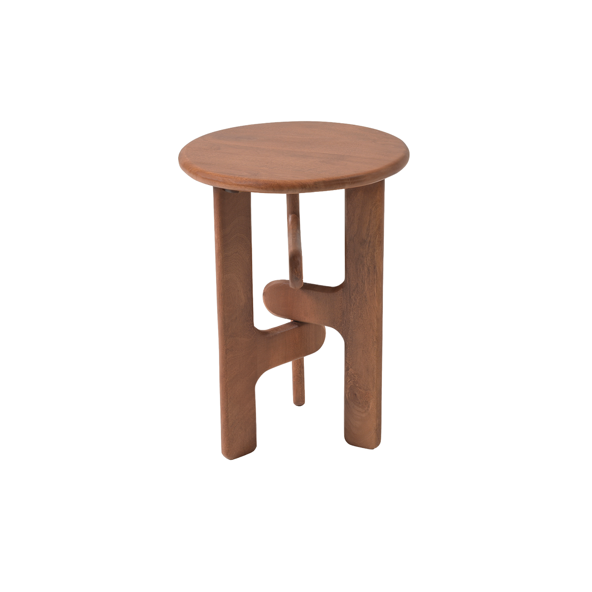 Tabouret en bois de manguier Mylae