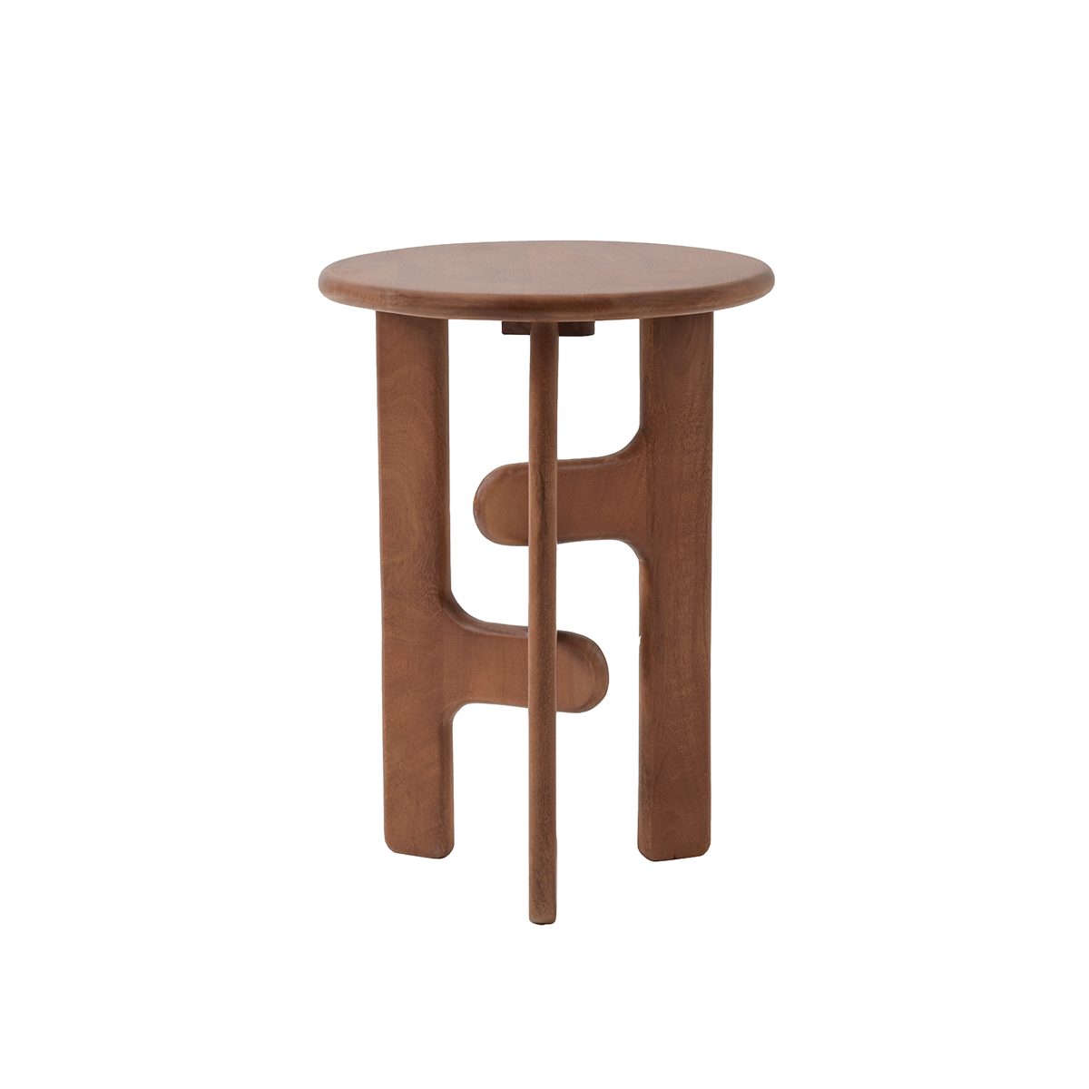 Tabouret en bois de manguier Mylae