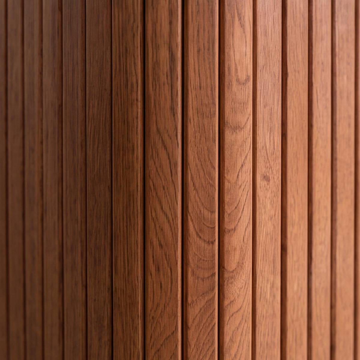 Meuble bar en bois de manguier et marbre Amaya
