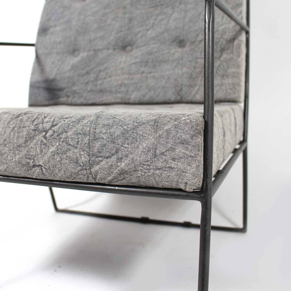 fauteuil deco design métal