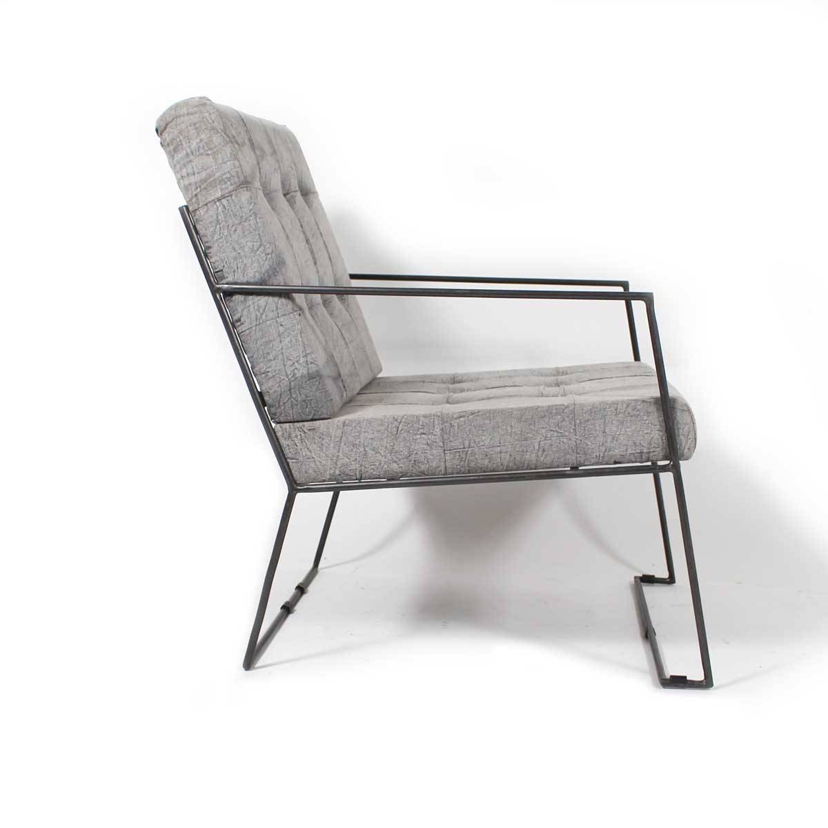 fauteuil deco design bleu