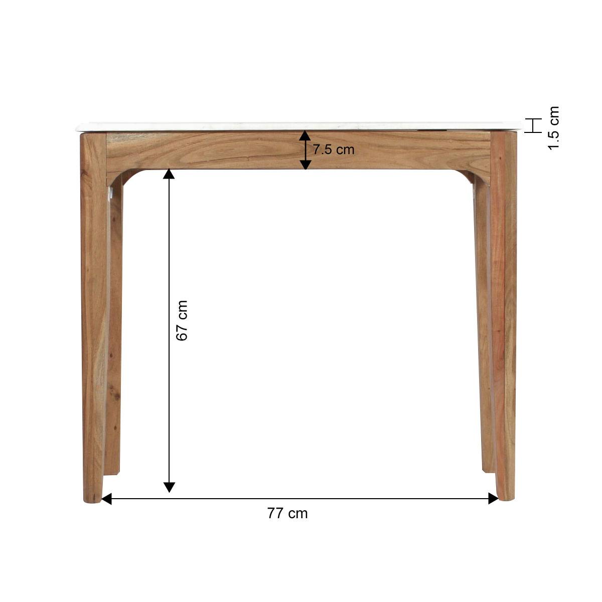 Console en bois de manguier Arthuro