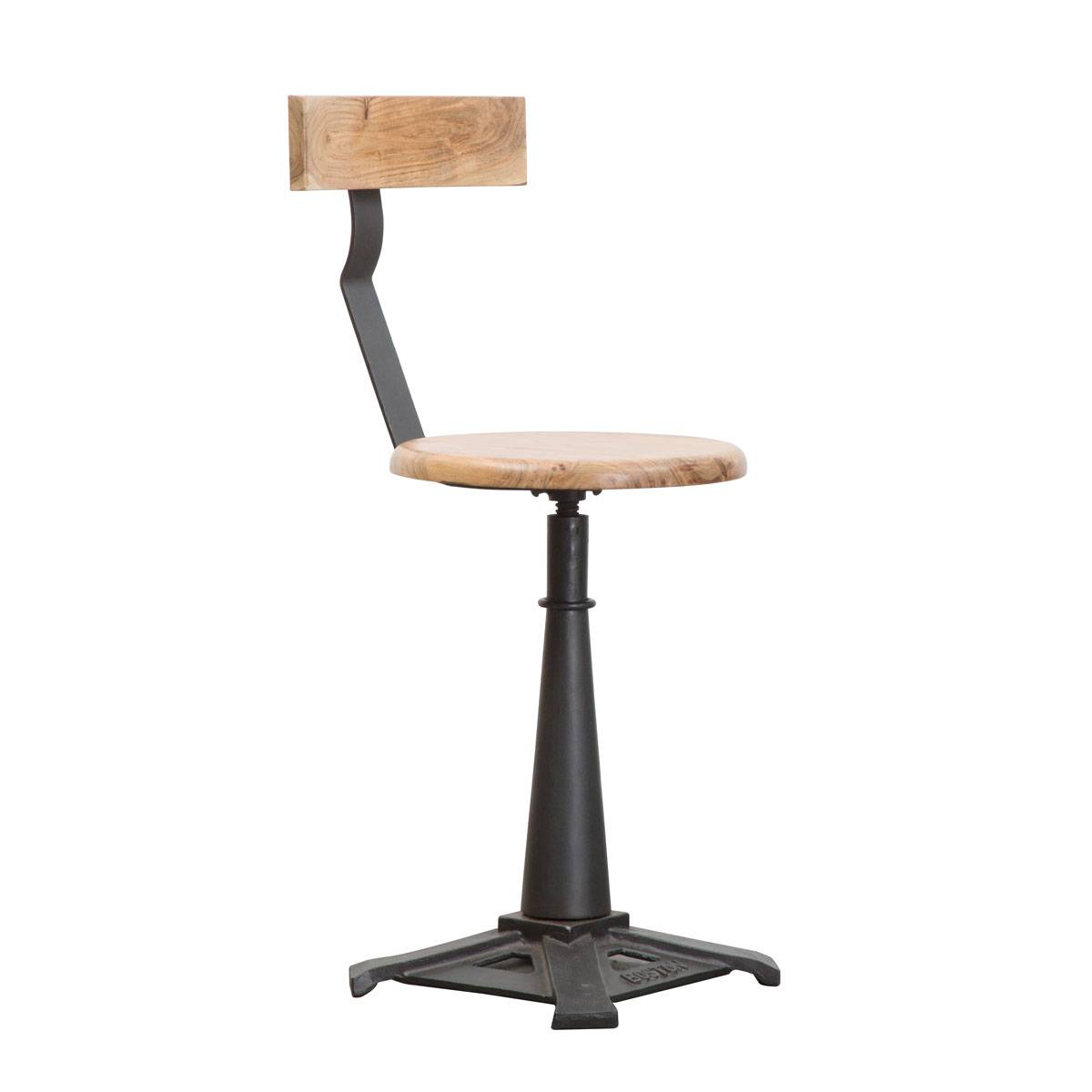 Tabouret industriel retro