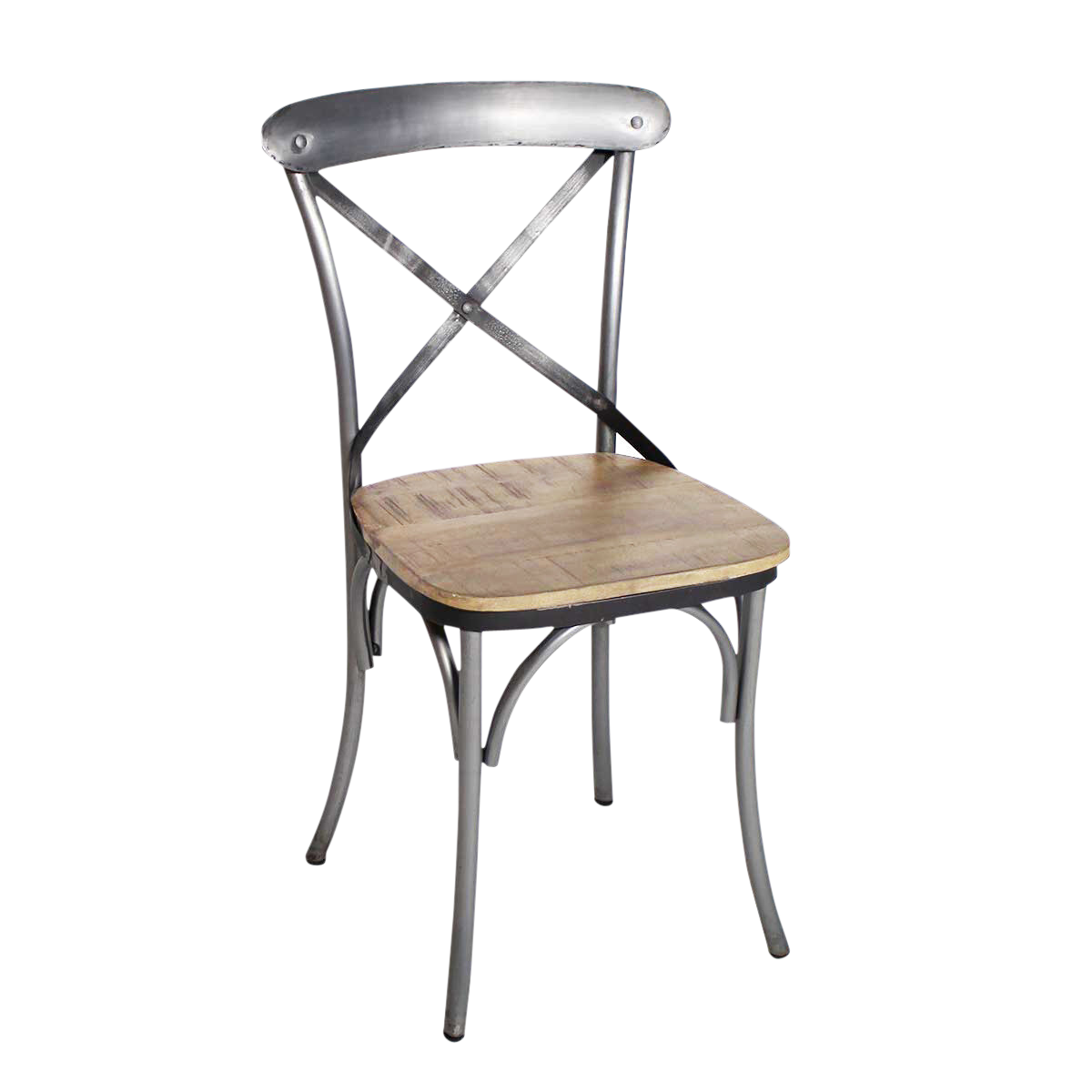 chaise industrielle bistrot