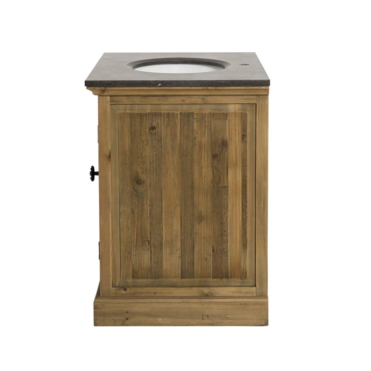 Meuble salle de bain en bois recyclé Jude