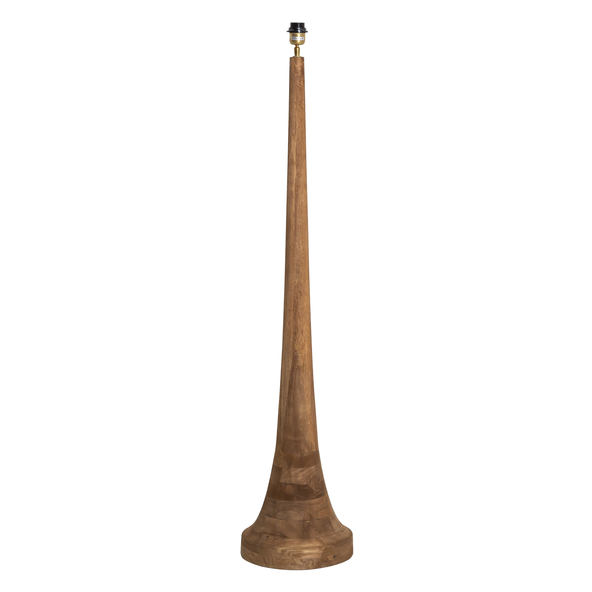 Lampe sur pied en bois de manguier Albane