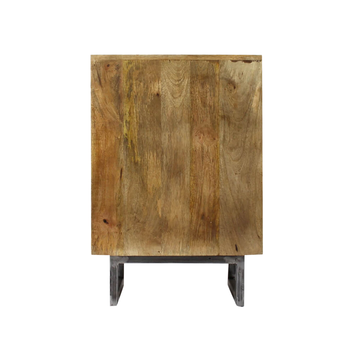 Table de chevet patchwork en bois de manguier Samui