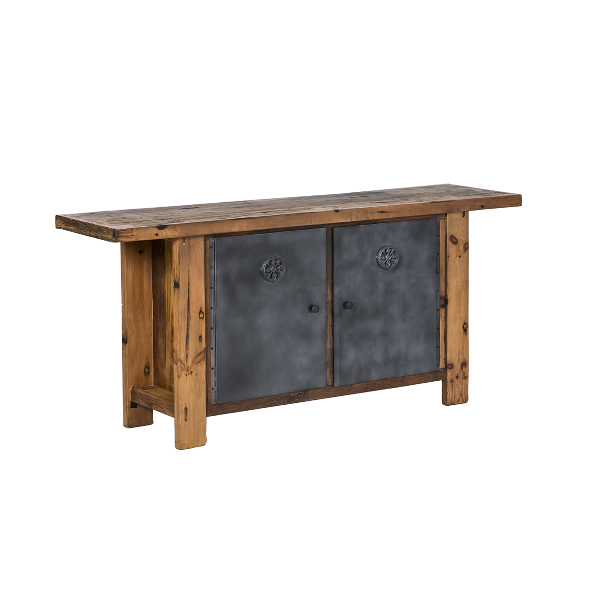 Buffet en bois recyclé et métal Hector
