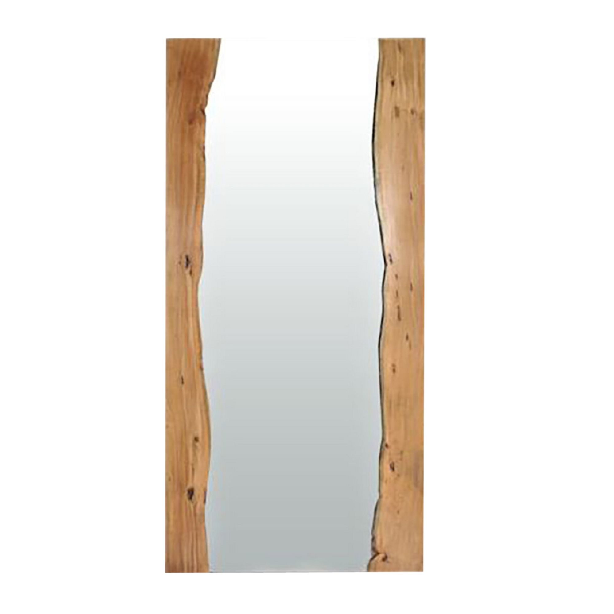 Miroir en bois d'acacia Tree