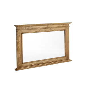 Miroir en bois de pin ciré miel Manel