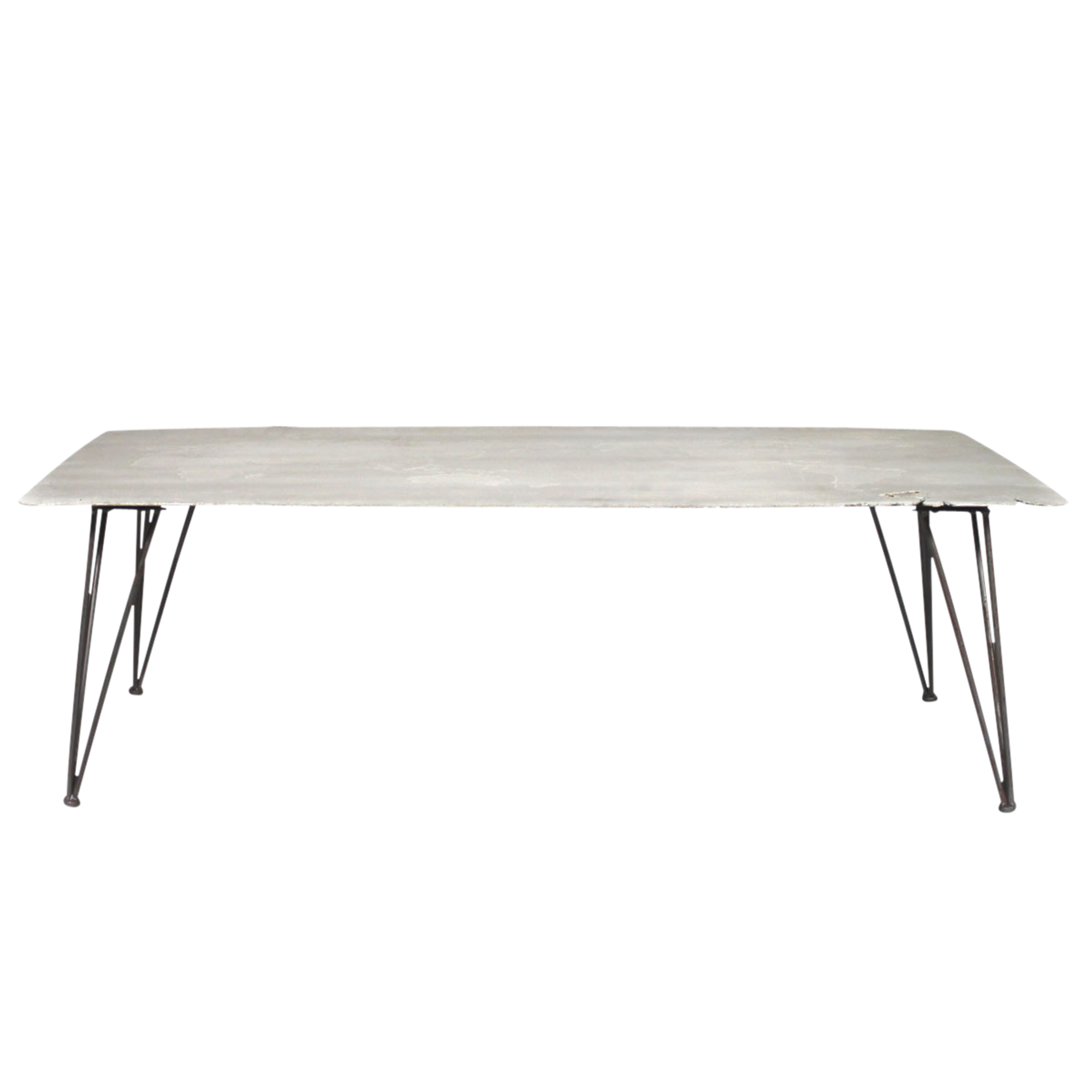 table basse moderne grise