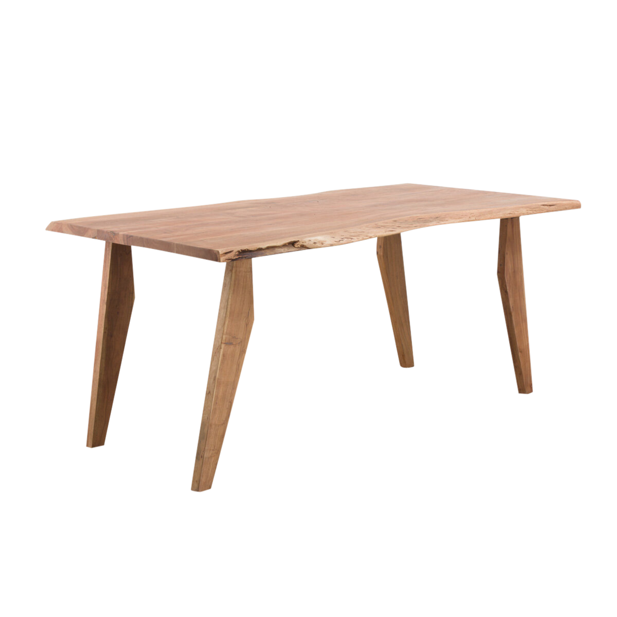 table à manger trou ecorce