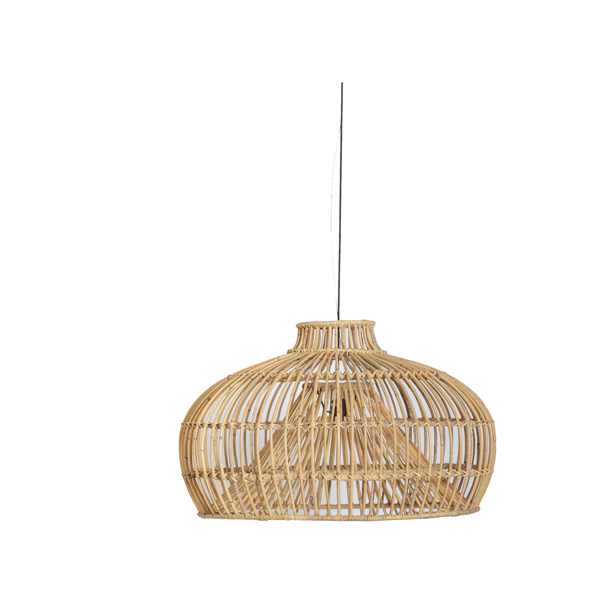 Suspension XXL en rotin Rattan
