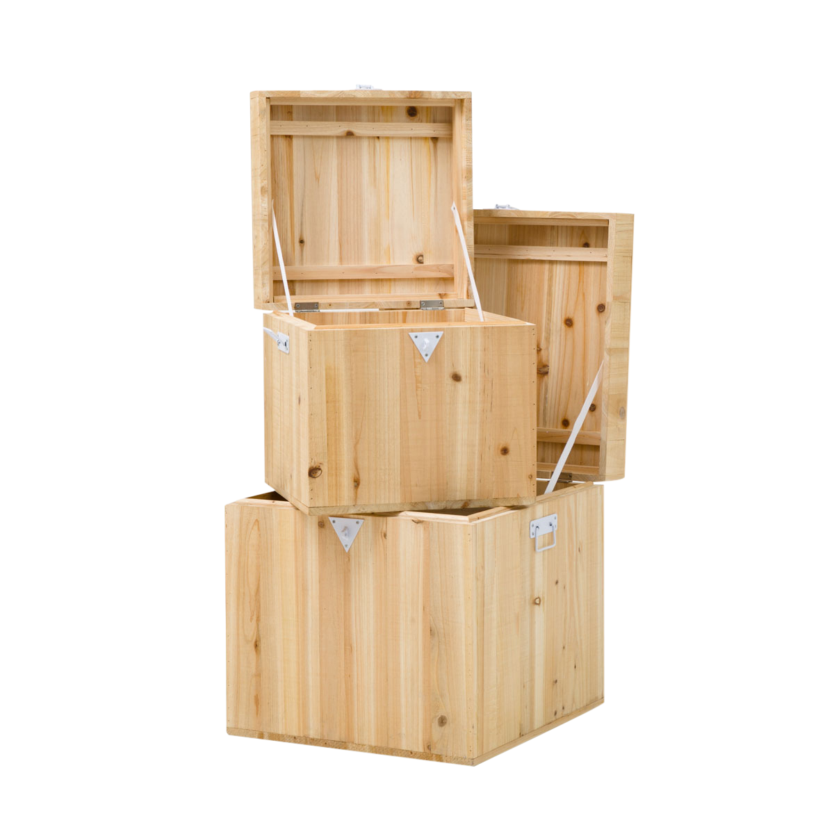 coffre bois rangement
