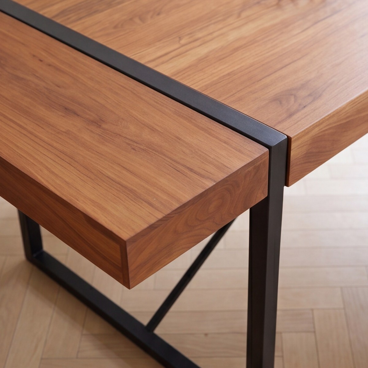 Table à manger avec allonges en bois d'acacia Havana