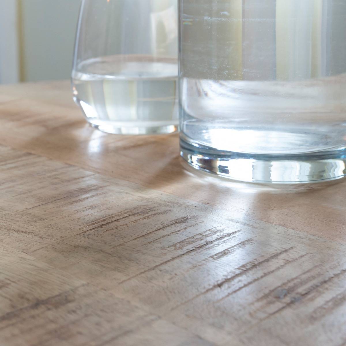 Table basse gigogne en bois de manguier Anouck