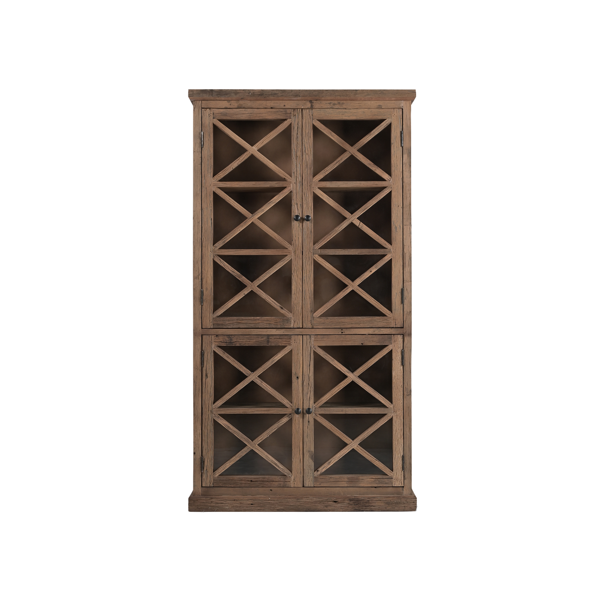 Vitrine en bois recyclé Capucine
