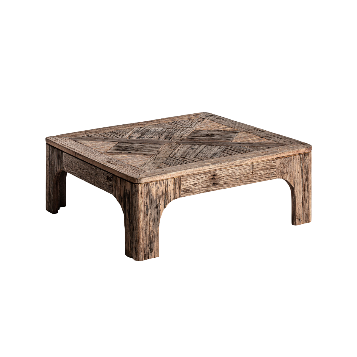 Table basse bois recyclé Capucine