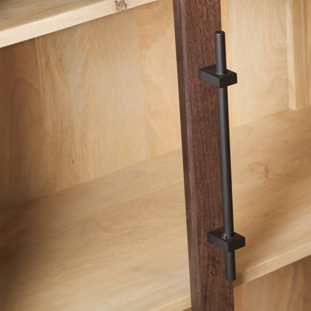 Vitrine en bois de manguier Nohea