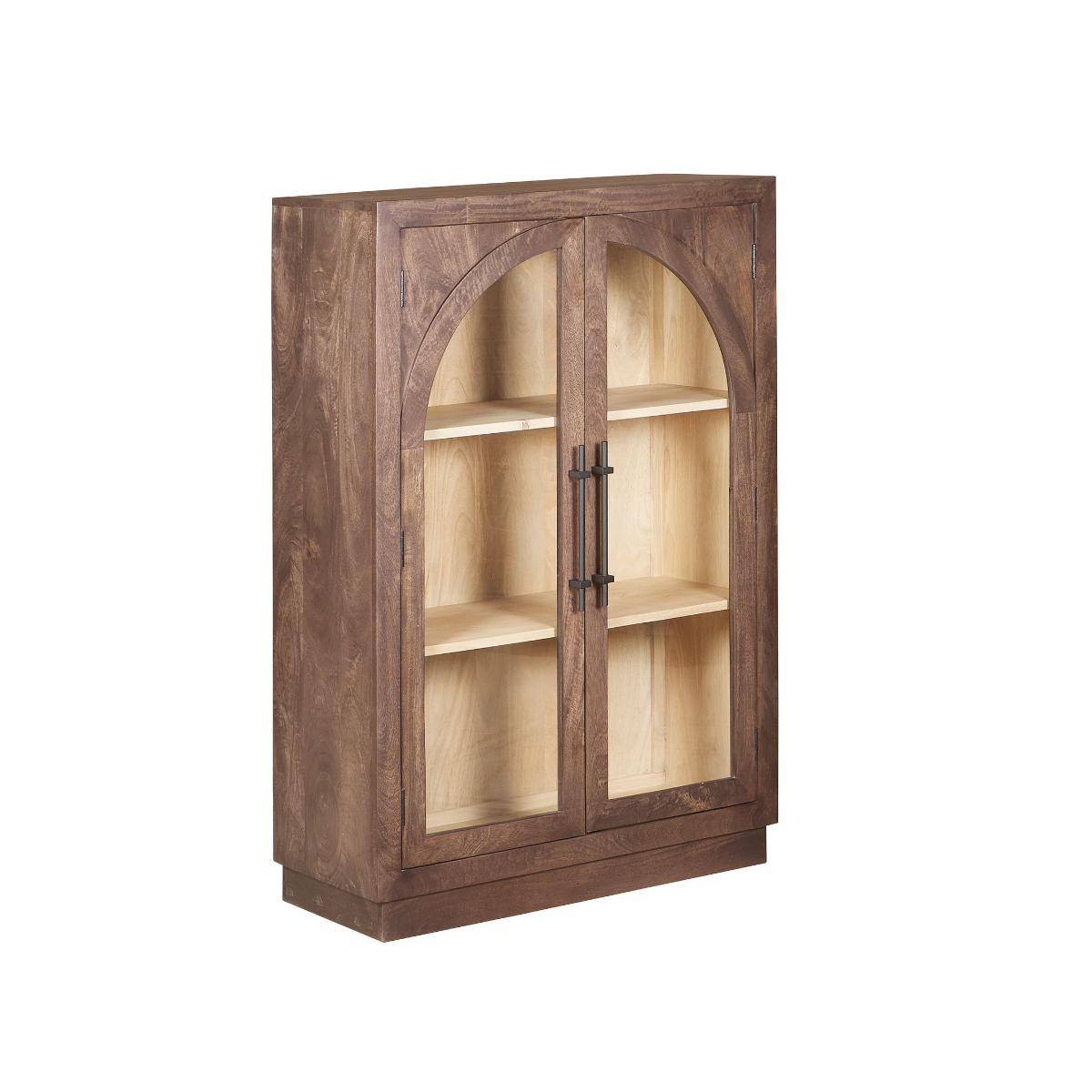 Vitrine en bois de manguier Nohea