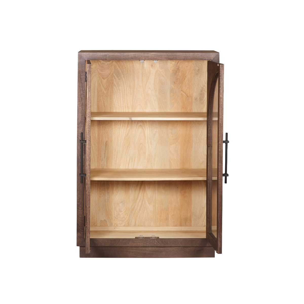 Vitrine en bois de manguier Nohea