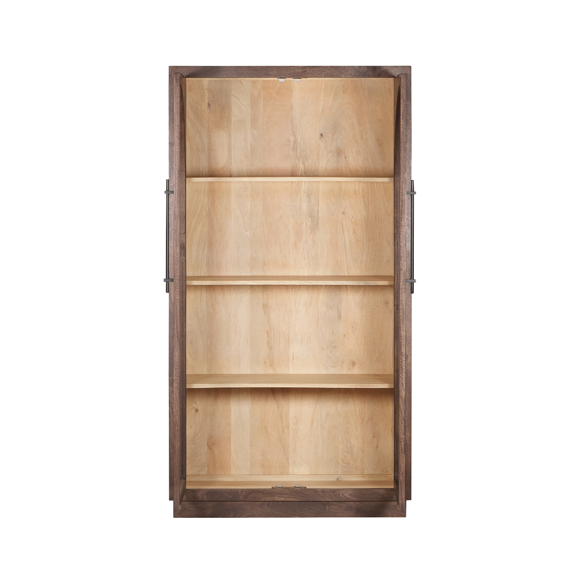 Grande vitrine en bois de manguier Nohea